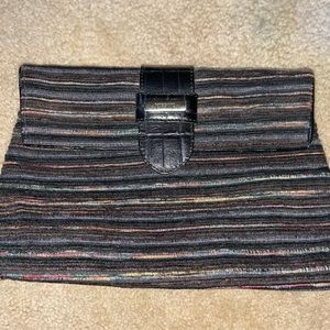 Missoni Clutch Bag Small Lined Italy Black